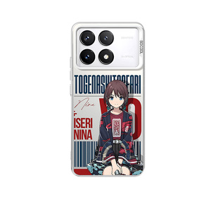 适用红米k90promax手机壳新款k80至尊版k70e哭泣少女gbc乐队k60pro动漫50por二次元40个性redmik90创意max外