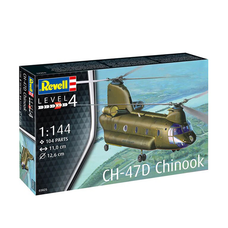 revell利华拼装飞机CH-47D直升机