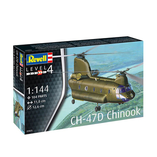 恒辉 revell 利华 03825 1/144 CH-47D Chinook 支奴干直升机
