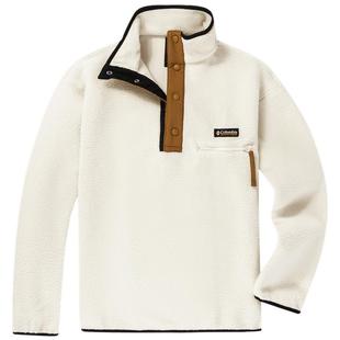 Columbia哥伦比亚男女ICON复古时尚运动半开衫抓绒衣卫衣AE5780