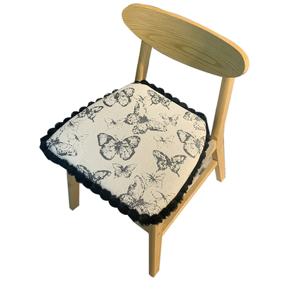 马蹄形坐垫雪尼尔加厚四季客厅椅子垫办公久坐屁股垫可拆洗防滑垫