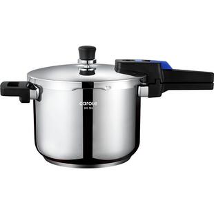 卡罗特高压锅家用燃气灶电磁炉防爆迷你小型微压锅不锈钢压力锅