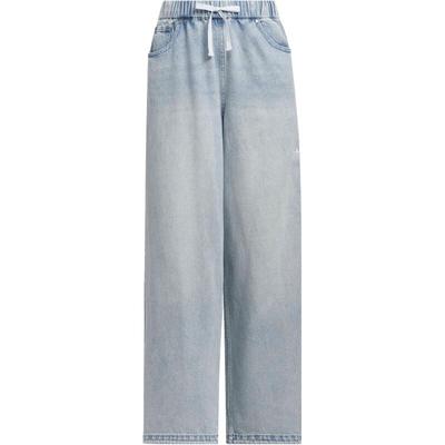 滔搏adidas阿迪达斯三叶草女子DENIM PANT牛仔长裤KC5837