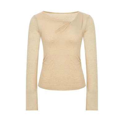 DUCHUNZI糯叽叽掐腰舒适感长袖