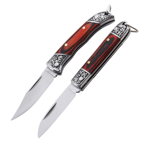 多功能迷你开刃小刀钥匙扣折叠刀户外工具随身开快递小刀精美刀子