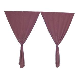 魔术粘贴出租房简易窗帘遮光家用成品宿舍窗帘加厚用物理遮光飘布