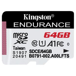 金士顿旗舰店官方64g内存卡行车记录仪存储卡 监控专用摄像头tf卡