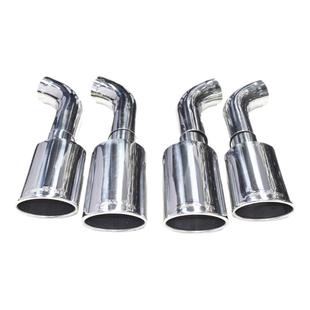 适用于奔驰G级G500G350G550改装G63AMG排气尾喉不锈钢四出尾嘴