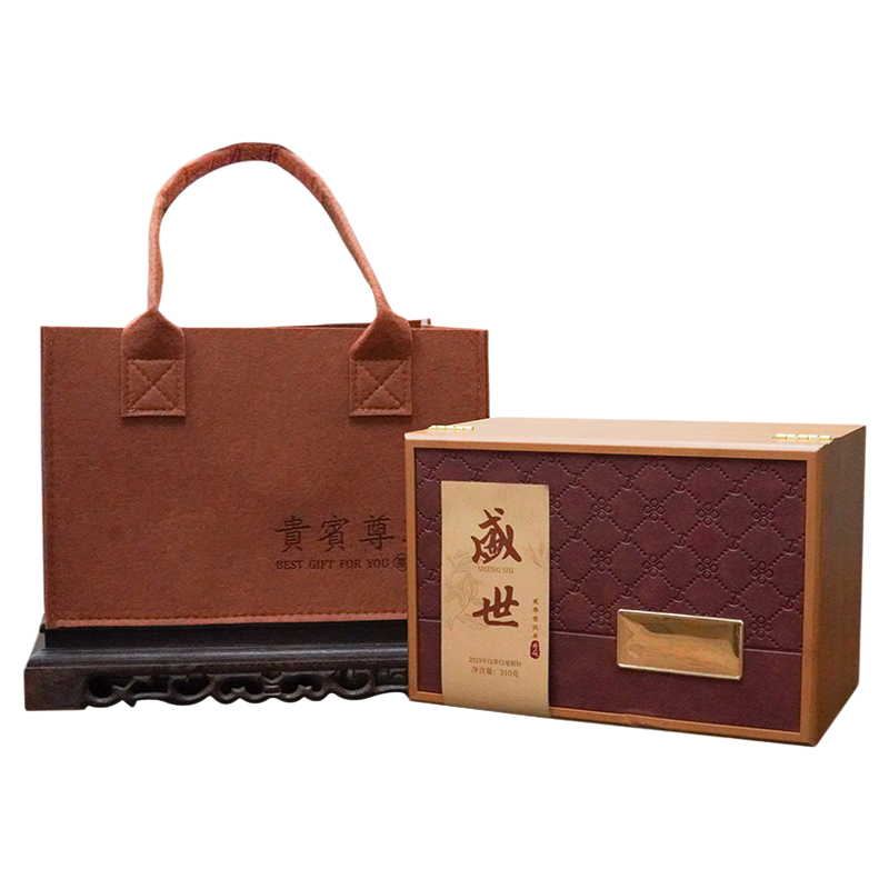 崂茗2019年福鼎白茶白毫银针
