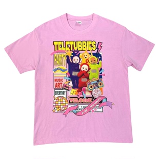 Bronze Lucia天线宝宝联名 粉色短袖T恤原创设计师上衣学院风少女