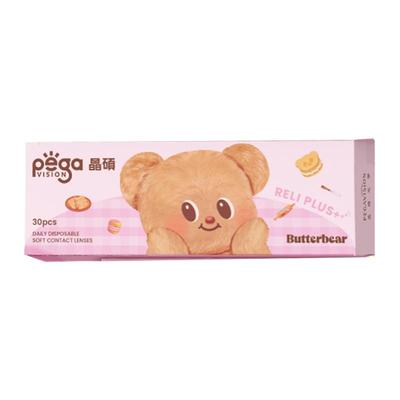 晶硕PLUS日抛小粉片隐形眼镜