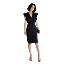 气质晚礼服女宴会高贵显瘦名媛裙1
