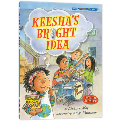 成长全知道：卡莎的好主意 Social Studies Connects : Keesha‘s Bright Idea英语读物原版 适应能力 经济意识社会竞争力大奖童书