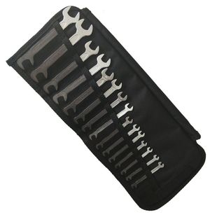 德国原装达威力STAHLWILLE小型超薄双头开口扳手套装12系列15件套