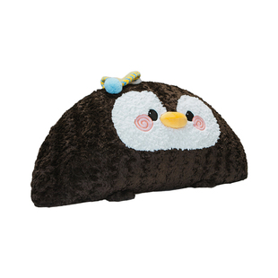 可爱企鹅床头靠垫软包大靠背可拆洗卡通大象床上靠枕小猪沙发抱枕