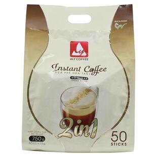 ALY越南原装进口二合一速溶咖啡粉提神学生袋装50条猫屎咖啡正品