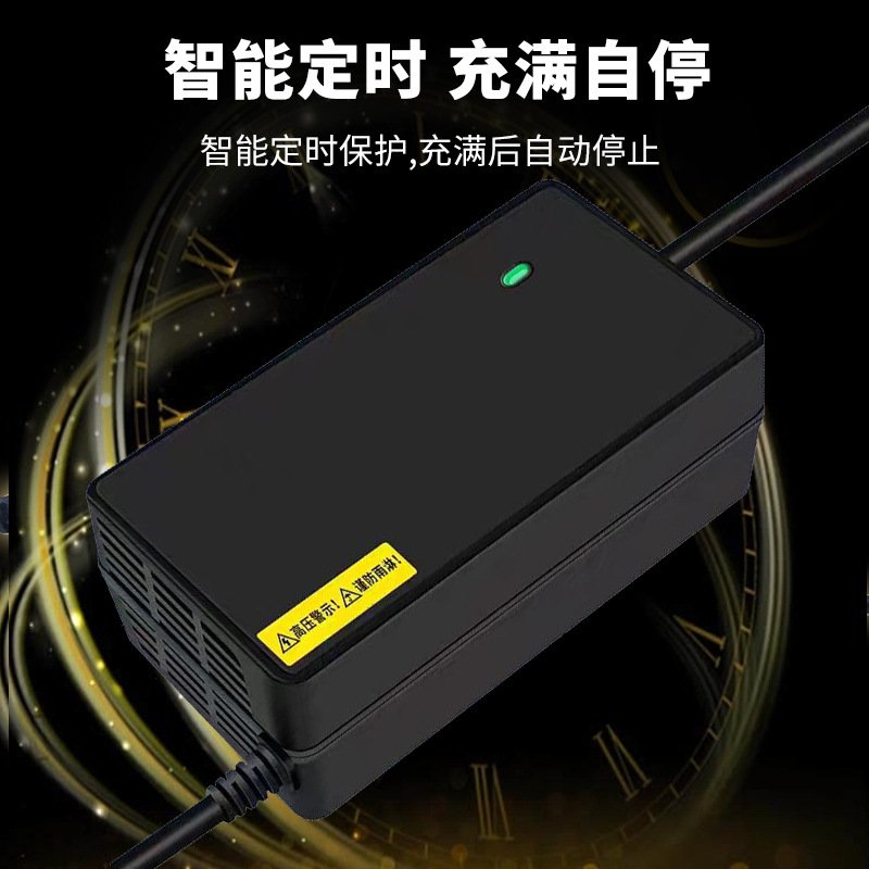 灌胶铅酸电池充电器48V12AH48V20AH电动车充电器脉冲跨境专供智能