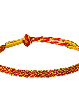 【99.99%满意】属马本命年红手绳