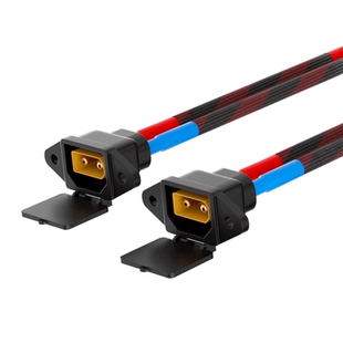 10平方XT90带铜鼻子华为大炮4875充电线大功率充电放电插座通用线