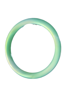 天然玉髓玉石冰种手镯只此青绿油青色玛瑙手镯百搭国风新中式玉镯