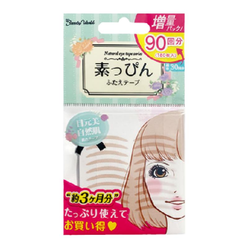 LUCKY TRENDY双眼皮贴日本进口素颜肌肤色美目贴蕾丝隐形无痕90回