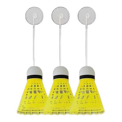 羽毛球单人训练器自动回弹线吸盘