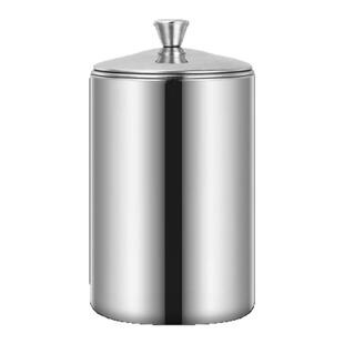 【带盖烟灰缸】特厚不锈钢漏斗创意带盖烟缸防飞灰车载烟盅防烟飞