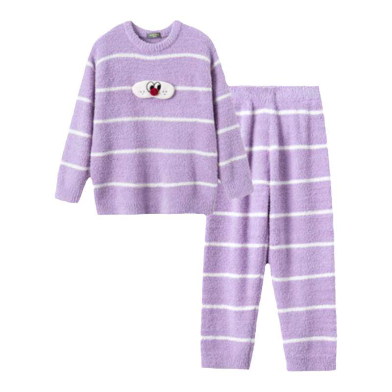 特价儿童加厚睡衣套装男童女童保暖加绒睡衣家居服套装