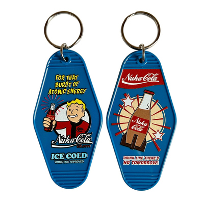 辐射FALLOUT美式复古钥匙扣挂件