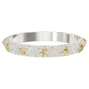 Mouhooland/暮后之地圣诞星系列星轨戒指情侣款食指戒小众设计