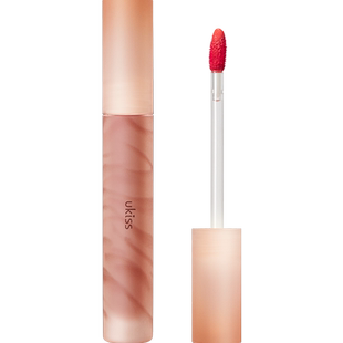 UKISS水唇露w03水雾唇釉不沾杯光镜面雾面口红平价学生丝绒唇泥彩