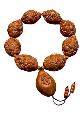 八大财神橄榄核手串多款尺寸