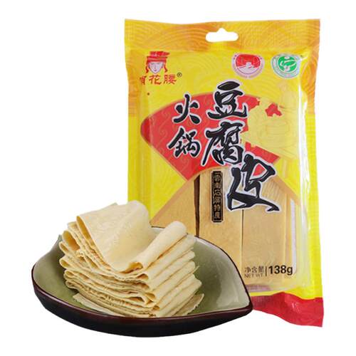 20袋商用火锅豆皮云南石屏特产豆腐皮凉拌豆腐丝油豆皮豆制品干货
