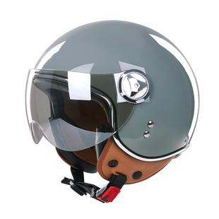 新国标3C认证电动电瓶车头盔摩托男复古全盔女士冬季保暖安全帽