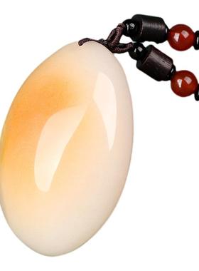 涵怡金丝玉原石手把件