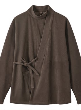 改良汉服唐装开衫复古道袍