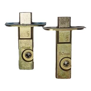 固安居闭锁实心可调锁舌单双面呆锁单头手动单舌连体锁利十字锁体