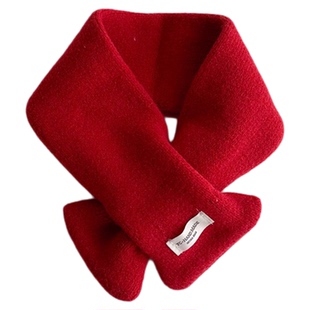 婴儿围巾秋冬保暖小宝宝护颈围脖冬季新款防风婴幼儿毛线脖套加厚