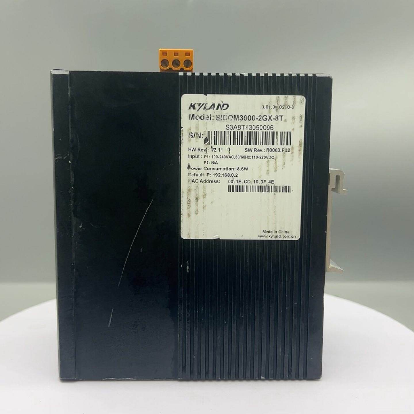 东土工业级交换机光纤交换机，型号SICOM3000-2GX-