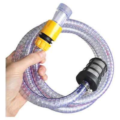 洗车机钢丝进水管高压洗车水枪吸水软管家用清洗机进水口配件套装