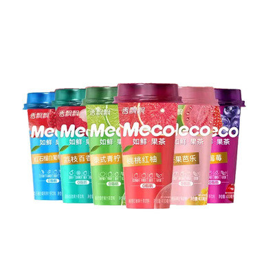 香飘飘Meco如鲜果茶400ml杯装