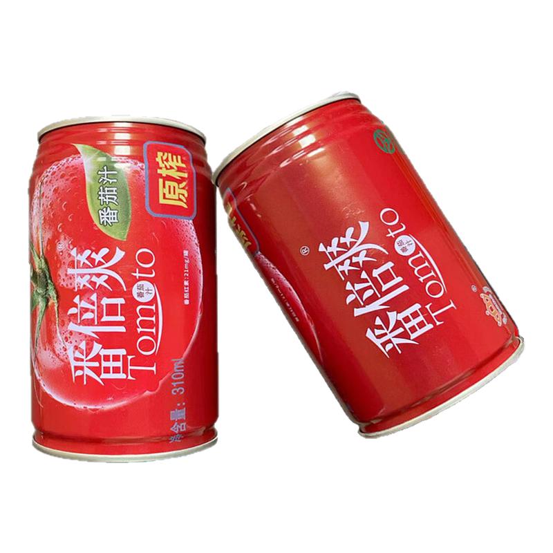 冠农股份新疆番茄汁果蔬汁西红柿汁代餐饮料食品非浓缩310ml*12罐