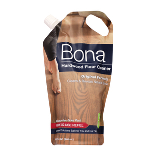 博纳Bona博纳懒人喷水喷雾家用平板拖把地板清洁剂补充装组合套装