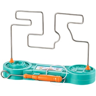 幼儿园穿越火线冲击电击迷宫过关儿童桌游益智耐力专注力训练玩具