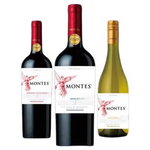 MONTES/蒙特斯天使红天使珍藏葡萄酒750ml 正品 智利原瓶进口红酒