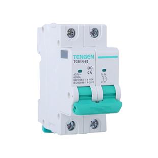 天正电气TGB1N空气开关16A32A断路器1P2P家用3P20A63A4P空开DZ47
