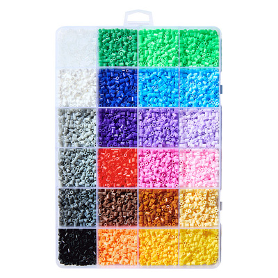 炫彩拼豆套装手工全套工具融合豆