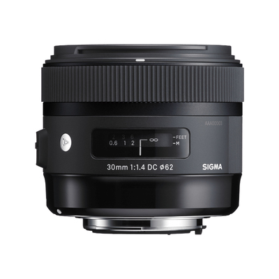 【自营】适马30mmF1.4 DC HSM半画幅单反镜头佳能尼康口适马30f14