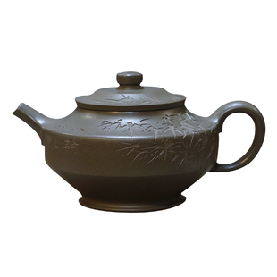 高汉君/周盘原矿青灰泥助工孔静纯全手工正宗宜兴紫砂壶家用品茗