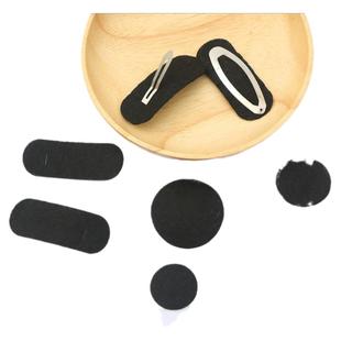 不织布片发夹发绳垫片DIY手工自制发饰毛线BB夹钩针编织材料配件